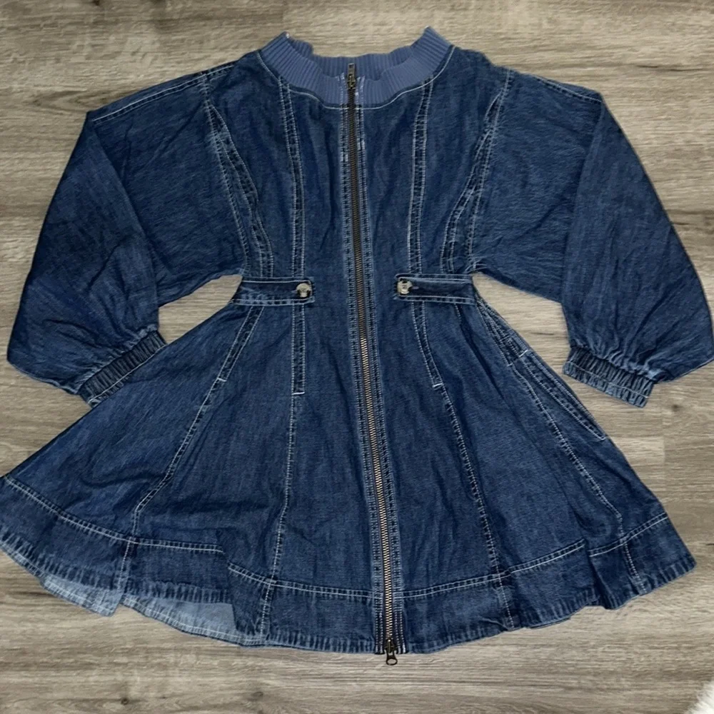 Free people we the free Indy Denim mini dress